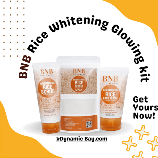 BNB Rice Whitening Glowing Kit